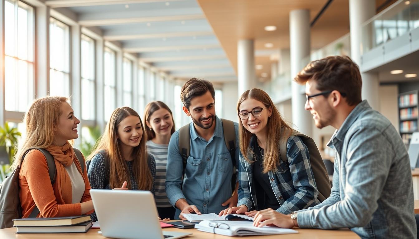 Structured study materials and learning resources on a desk